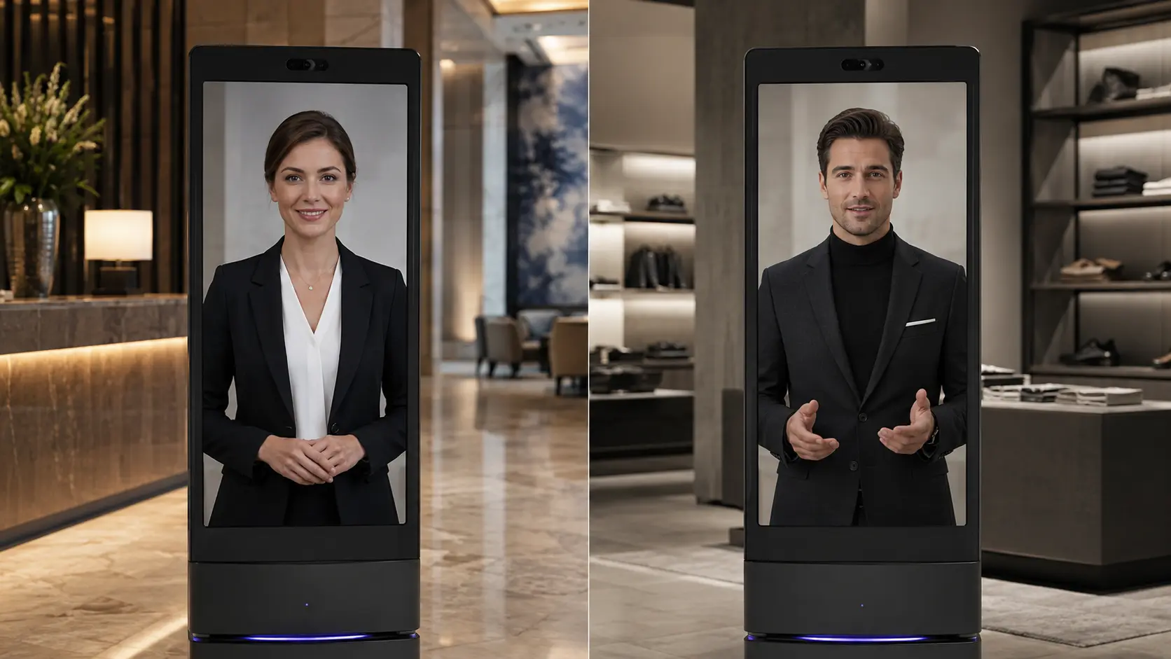 Anfitriona virtual, agente TEM para hospitalidad y recepción